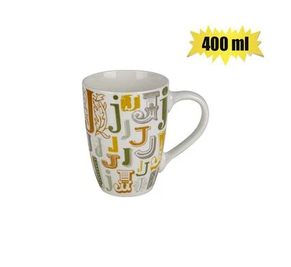 Mug Daily Tall Letter J 400ml