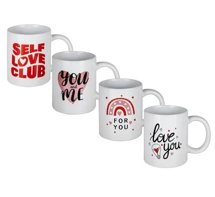 Mug Occasions Love Straight Shape Assorted