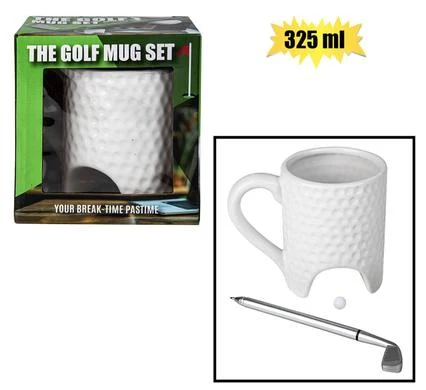 Mug Occasions Novelty Golf With Pen 325ml